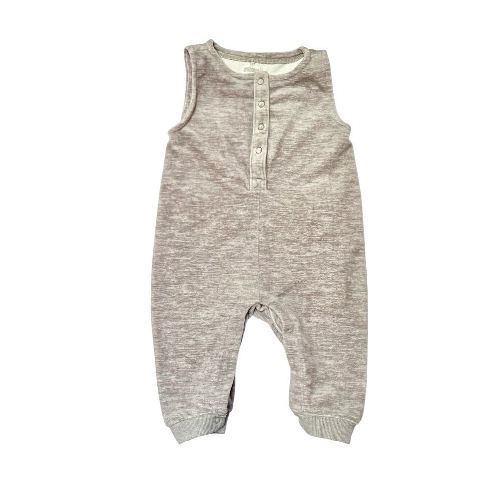 Gymboree Velour Jumpsuit Romper Size 6-12 months
